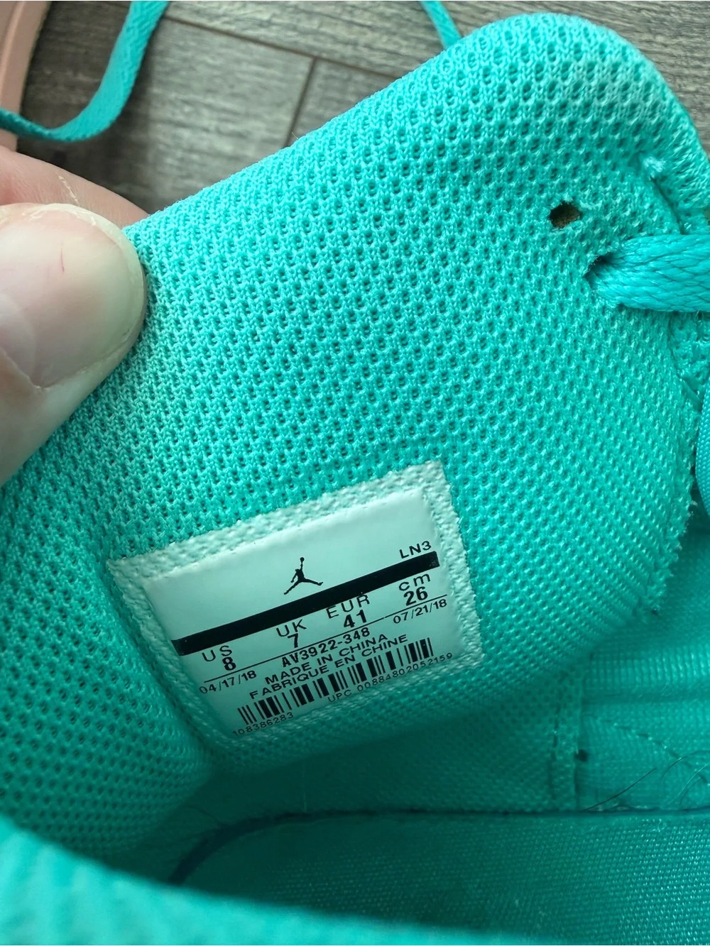 Jordan Legacy 312 Hyper Jade